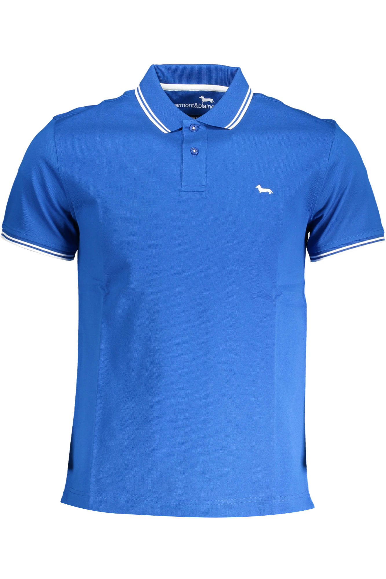 Harmont & Blaine Blue Polo Shirt - Fizigo