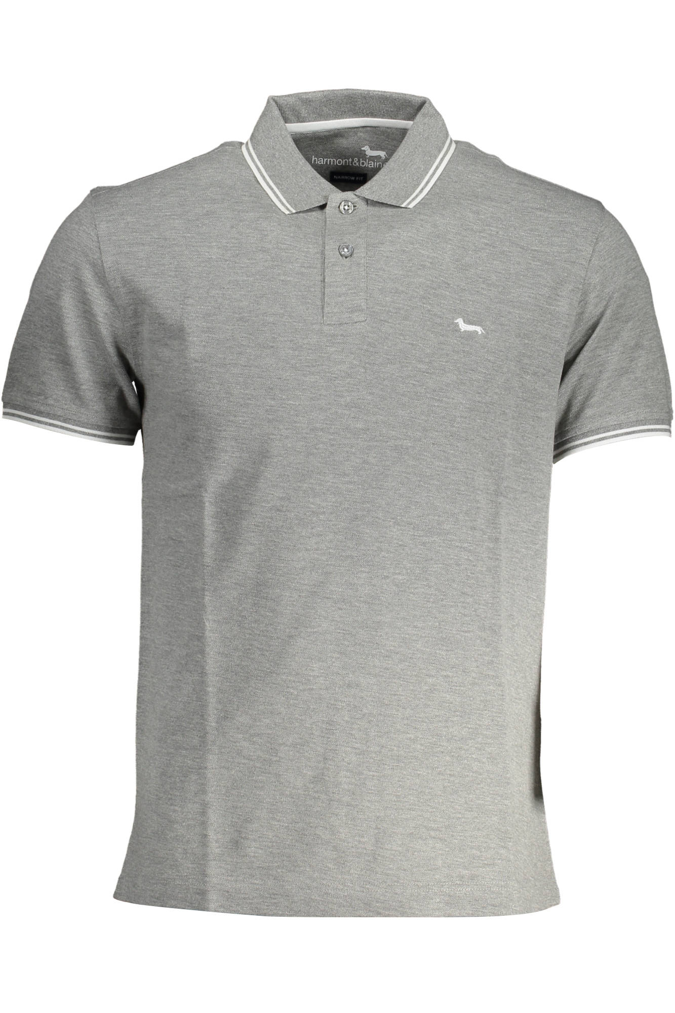 Harmont & Blaine Gray Polo Shirt - Fizigo