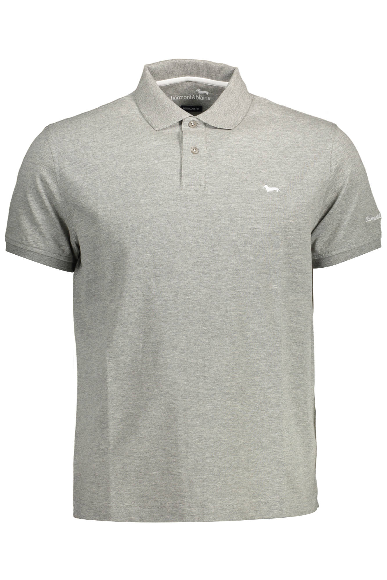 Harmont & Blaine Gray Polo Shirt - Fizigo