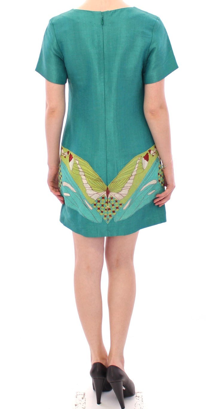 Lanre Da Silva Ajayi Green Above Knee Mini Dress - Fizigo