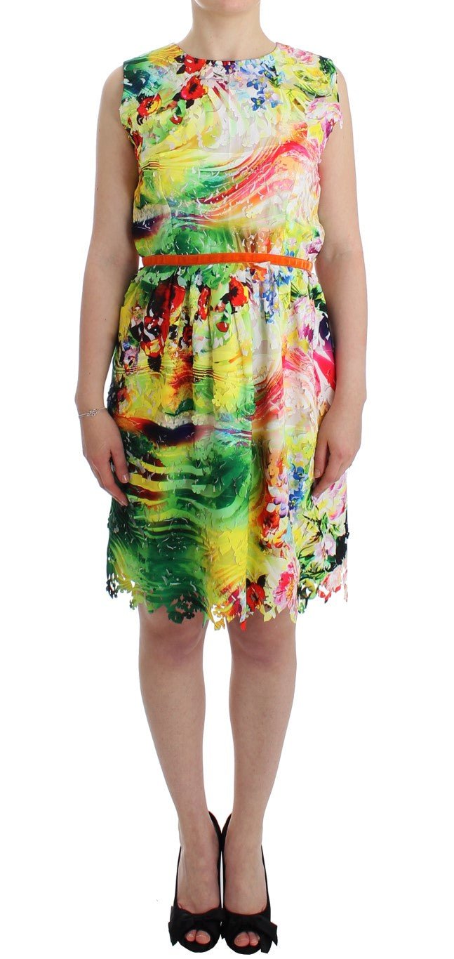 Lanre Da Silva Ajayi Multicolor Organza Sheath Dress - Fizigo