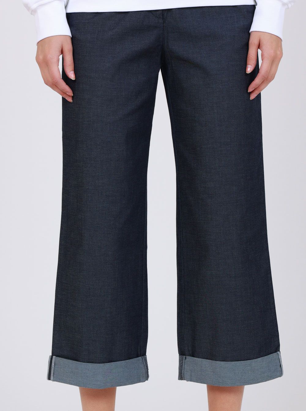 Love Moschino Blue Cotton Jeans & Pant - Fizigo
