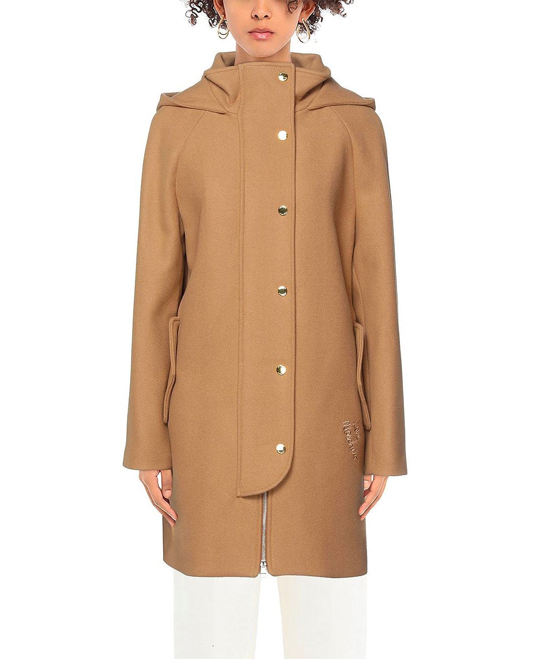 Love Moschino Brown Wool Jackets & Coat - Fizigo