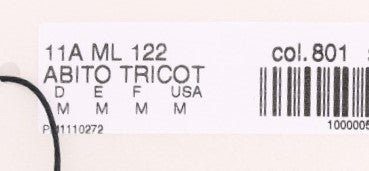 MARGHI LO' Black Wool Long Sleeve Shift Dress - Fizigo