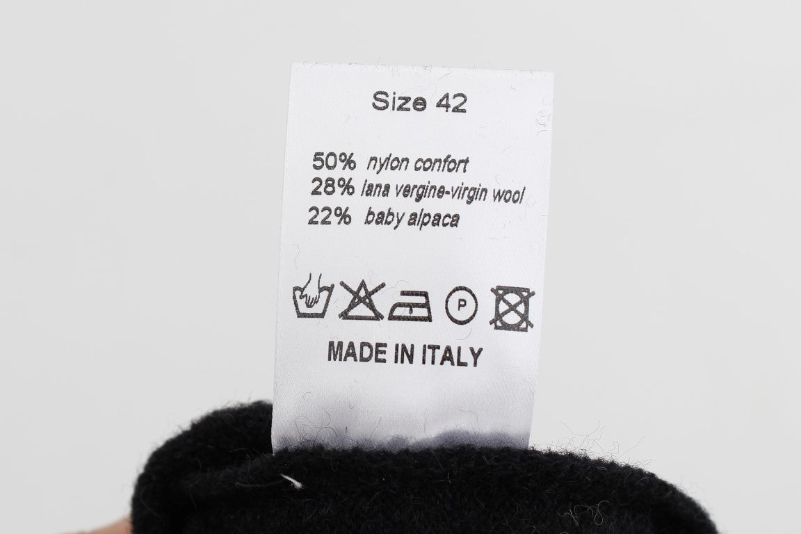 MILA SCHÖN Green Wool Blend Pencil Skirt - Fizigo