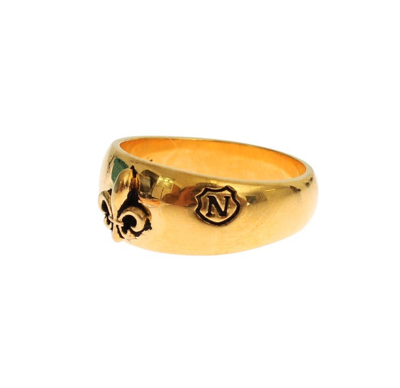 Nialaya Gold Plated 925 Silver Ring - Fizigo