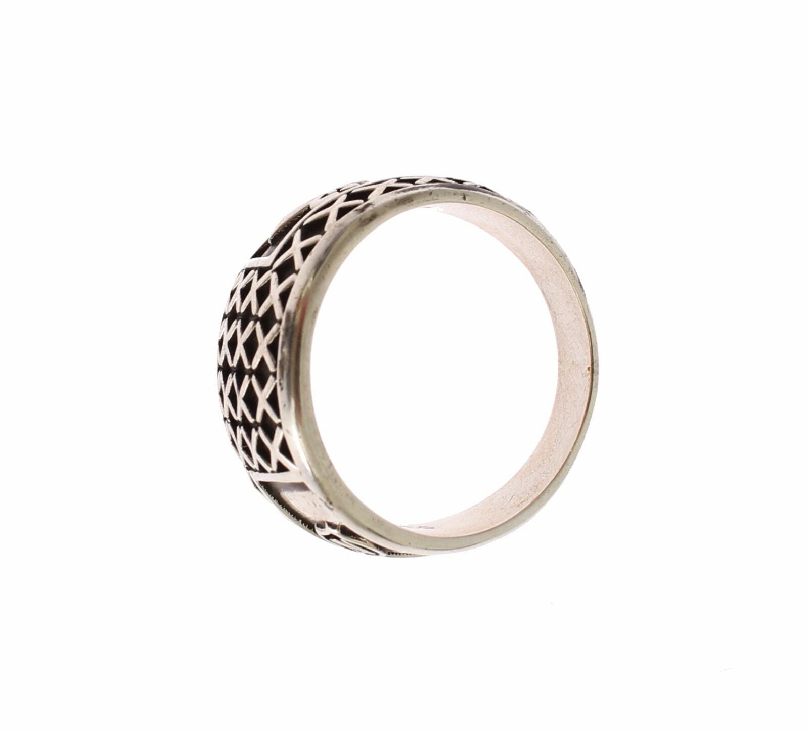 Nialaya Silver Rhodium 925 Sterling Ring - Fizigo