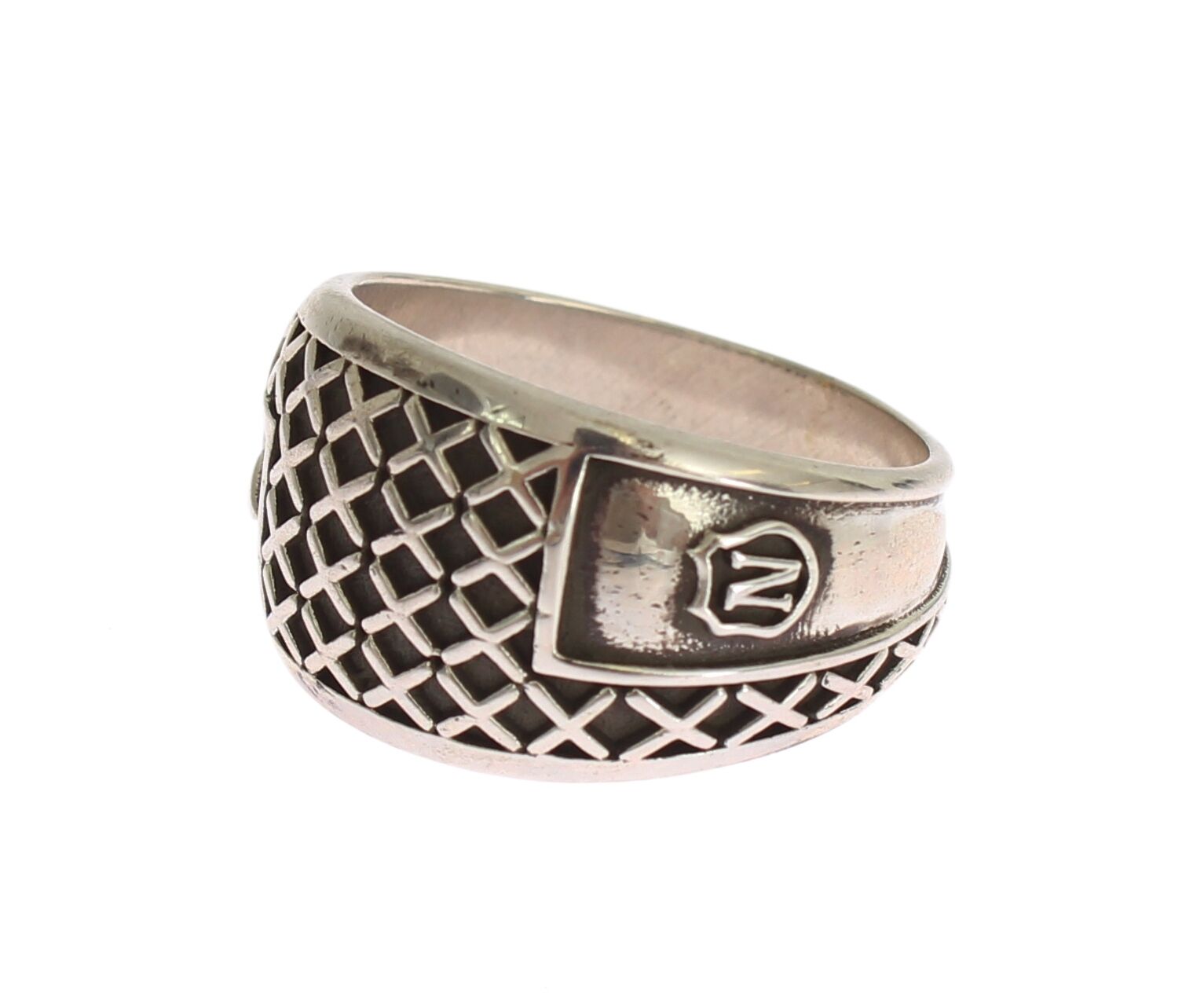 Nialaya Silver Rhodium 925 Sterling Ring - Fizigo