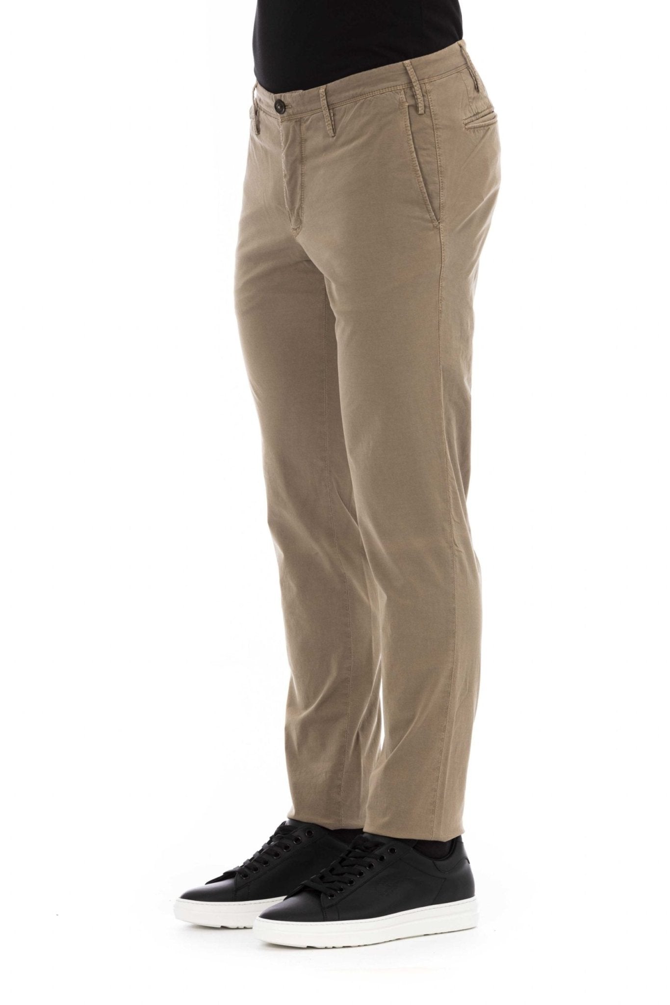 PT Torino Beige Cotton Jeans & Pant - Fizigo