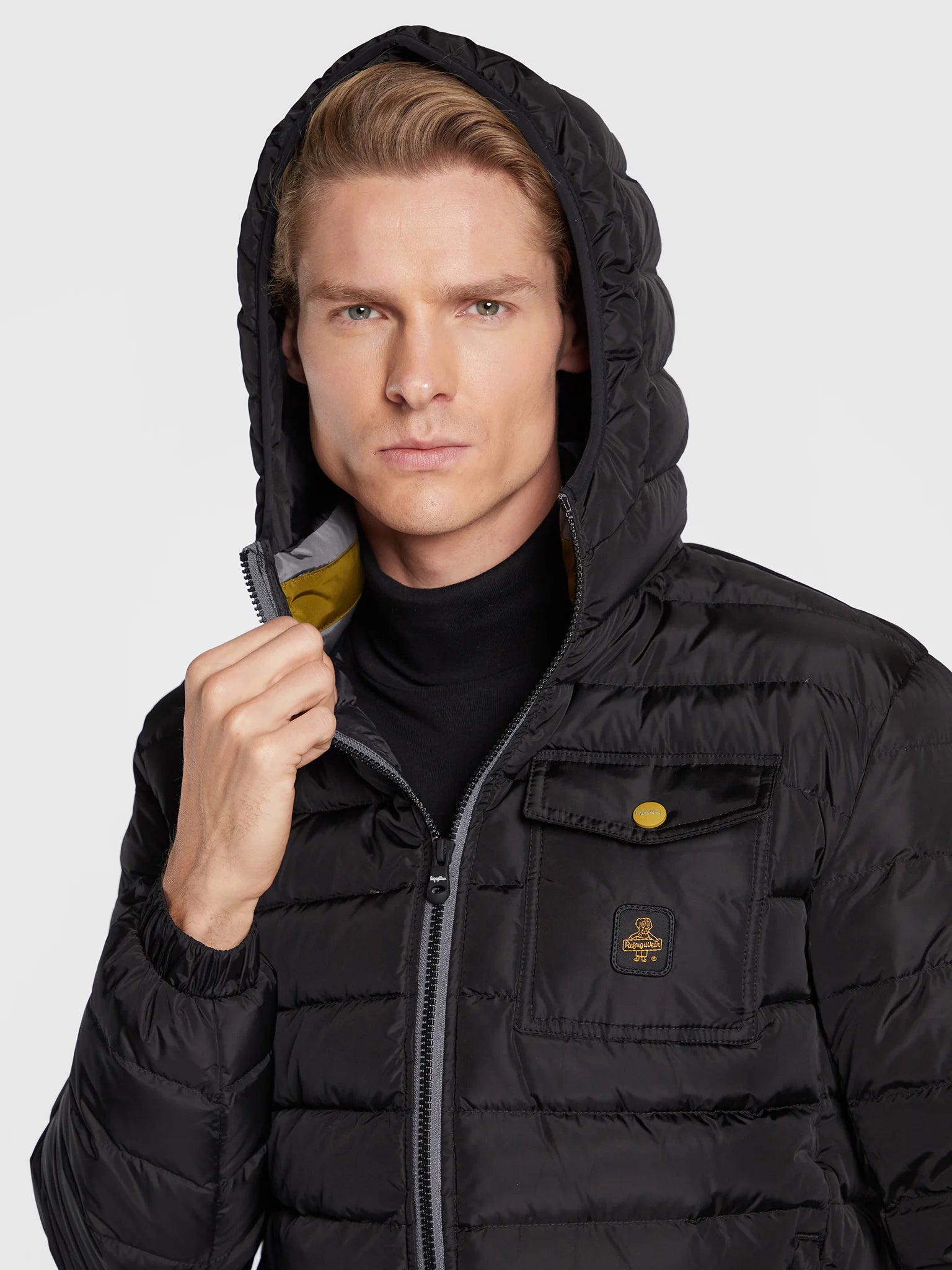 Refrigiwear Black Nylon Jacket - Fizigo