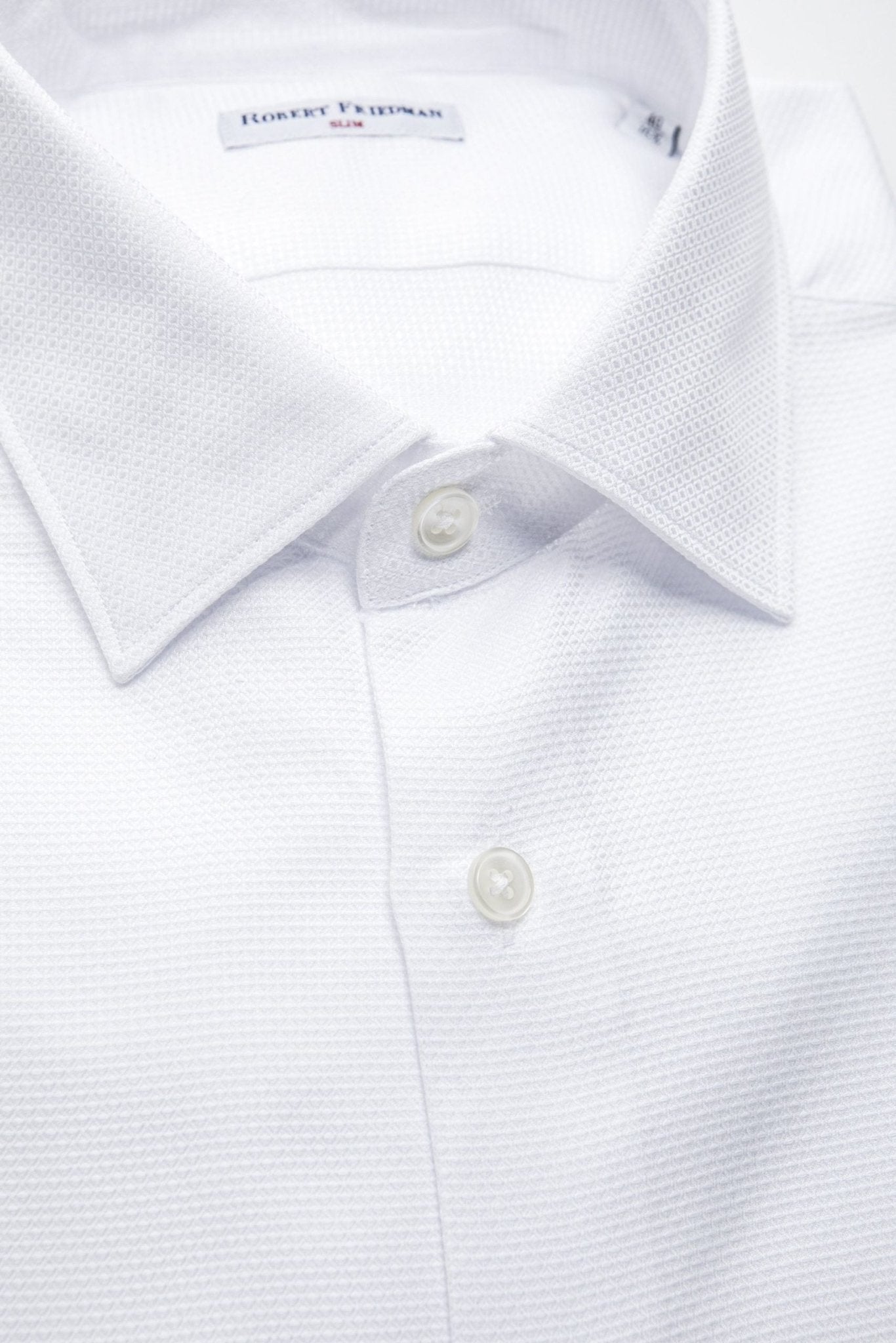 Robert Friedman White Cotton Shirt - Fizigo