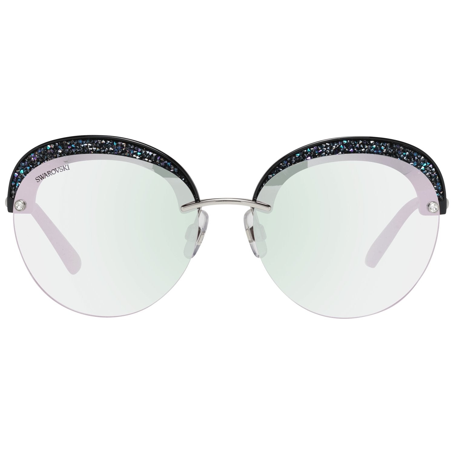 Swarovski Silver Sunglasses for Woman - Fizigo
