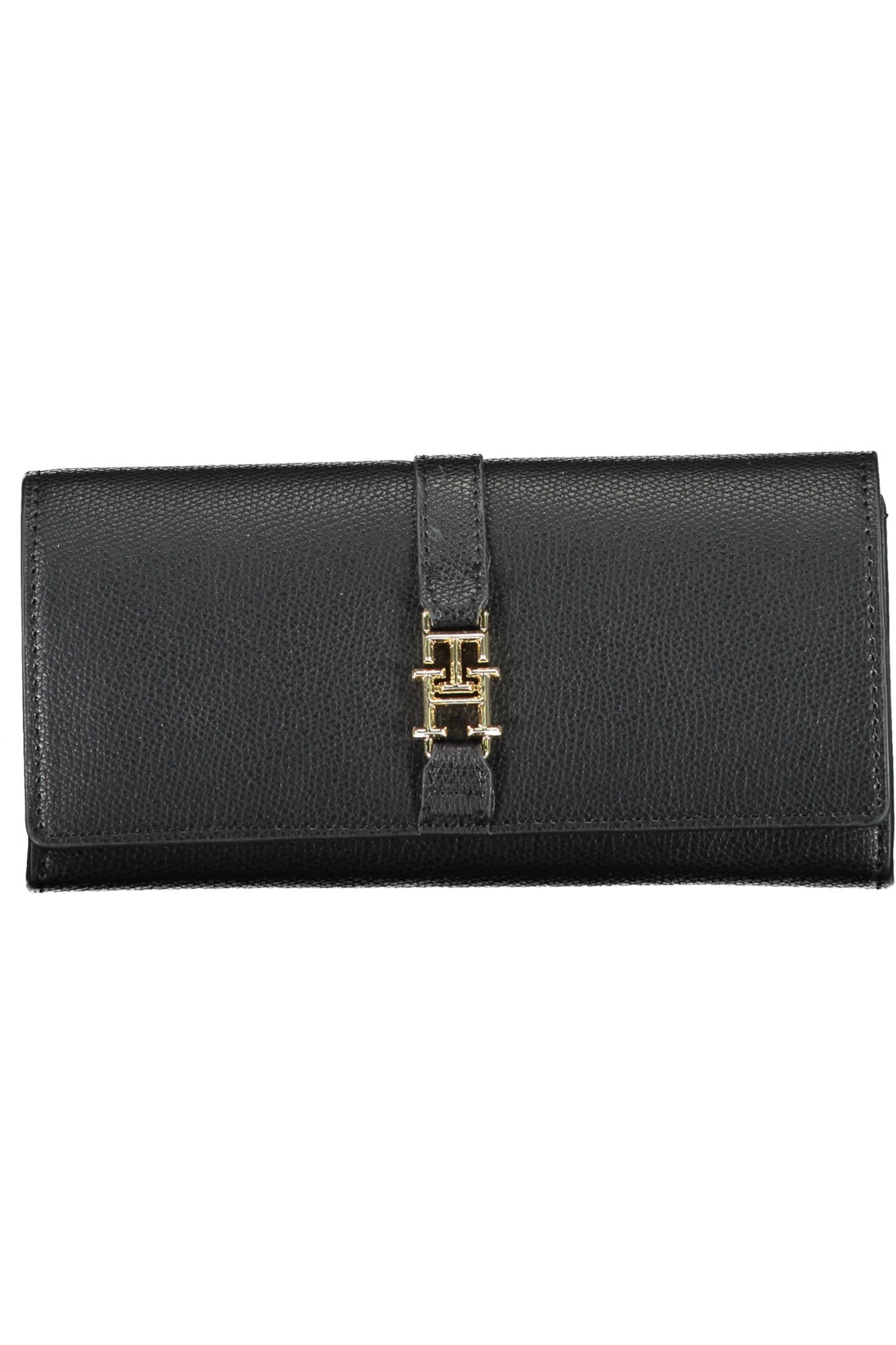 Tommy Hilfiger Black Polyurethane Wallet$1 - Fizigo