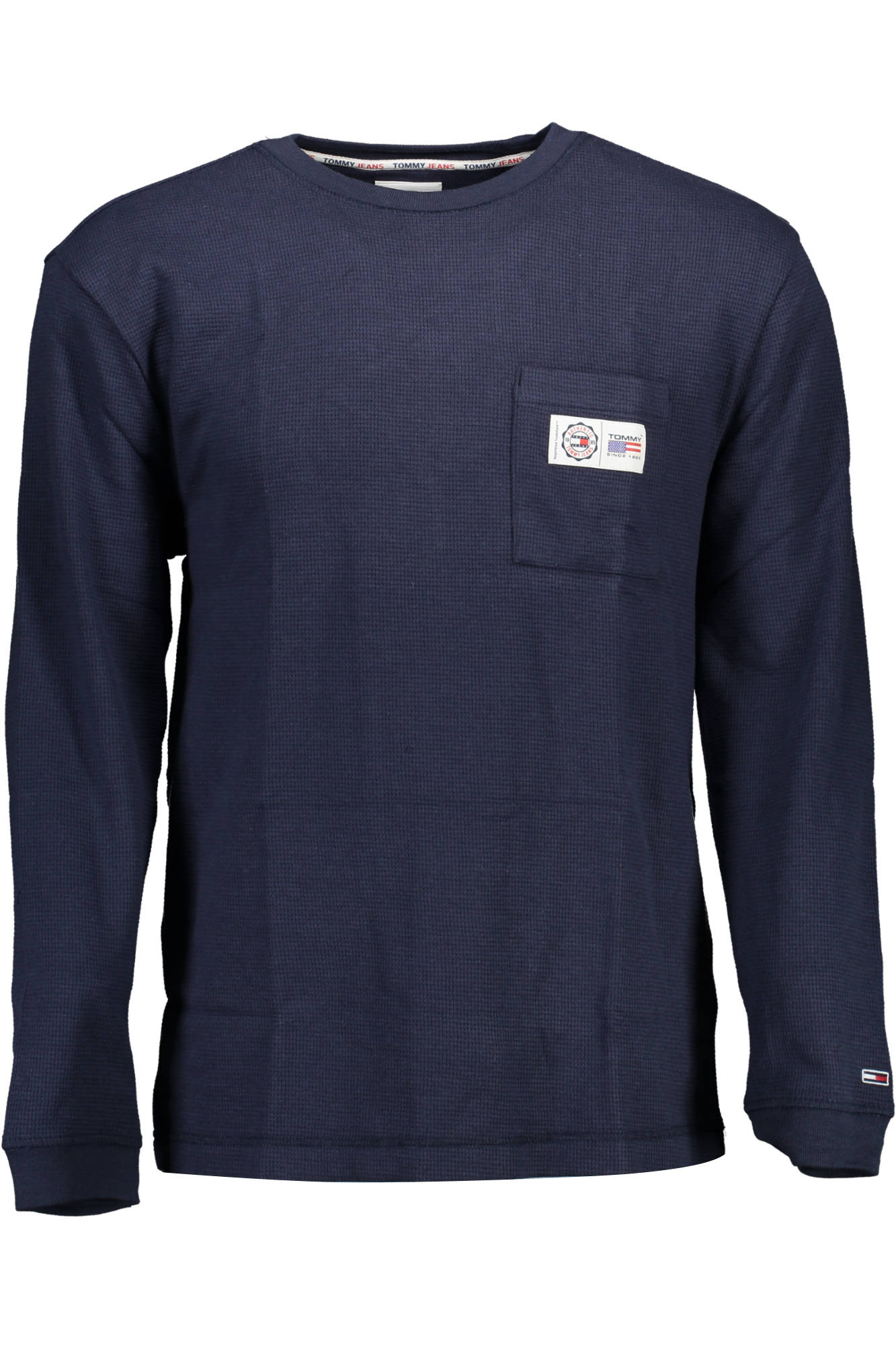 Tommy Hilfiger Blue Cotton Sweater - Fizigo