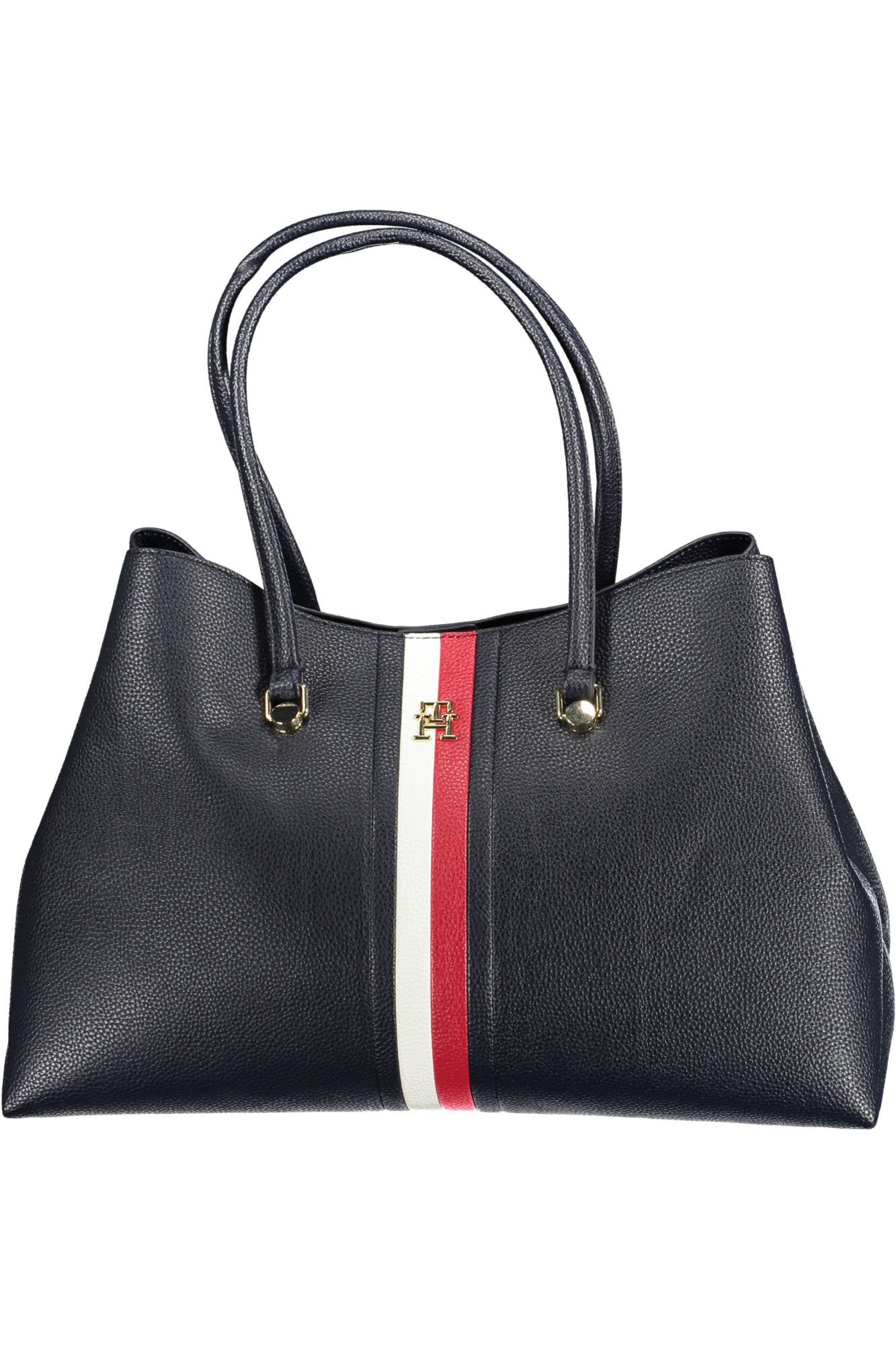 Tommy Hilfiger Blue Polyurethane Handbag - Fizigo